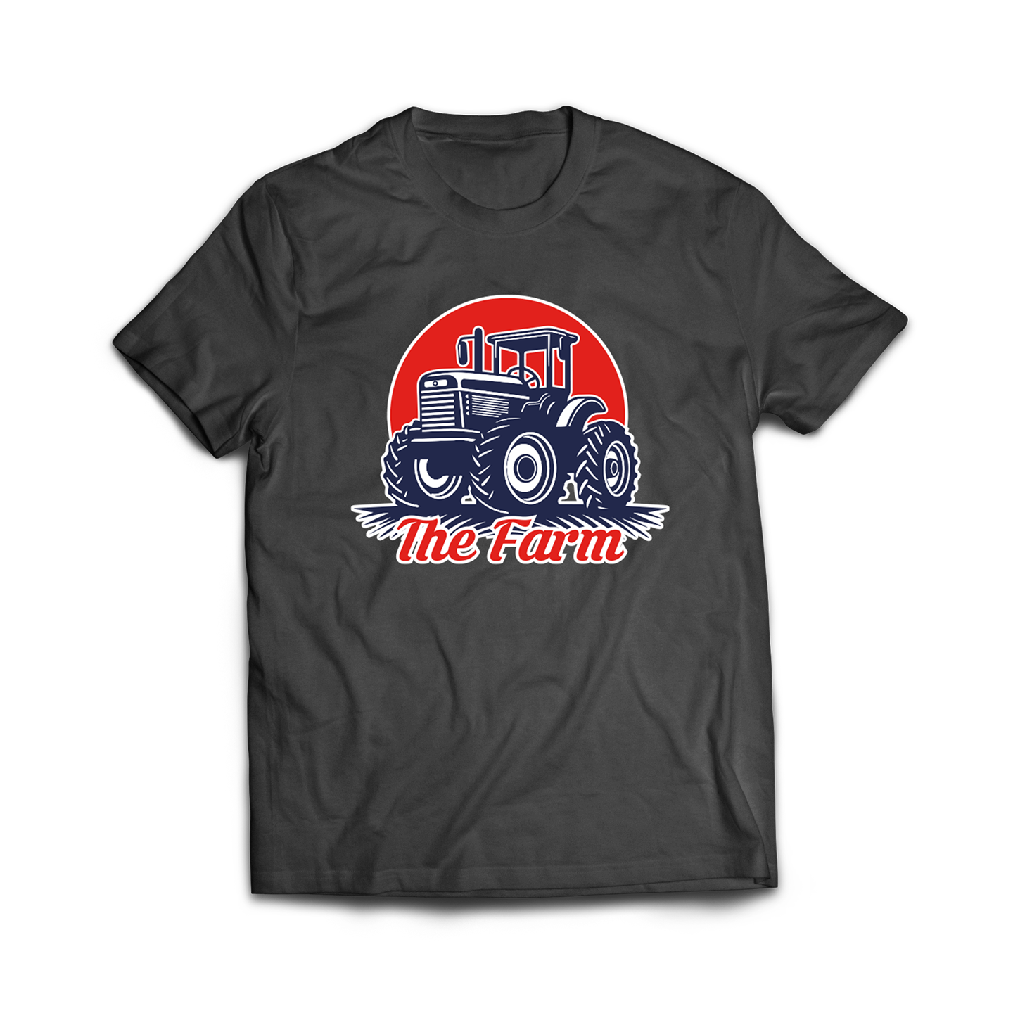 The Farm - Balck Logo Tshirt