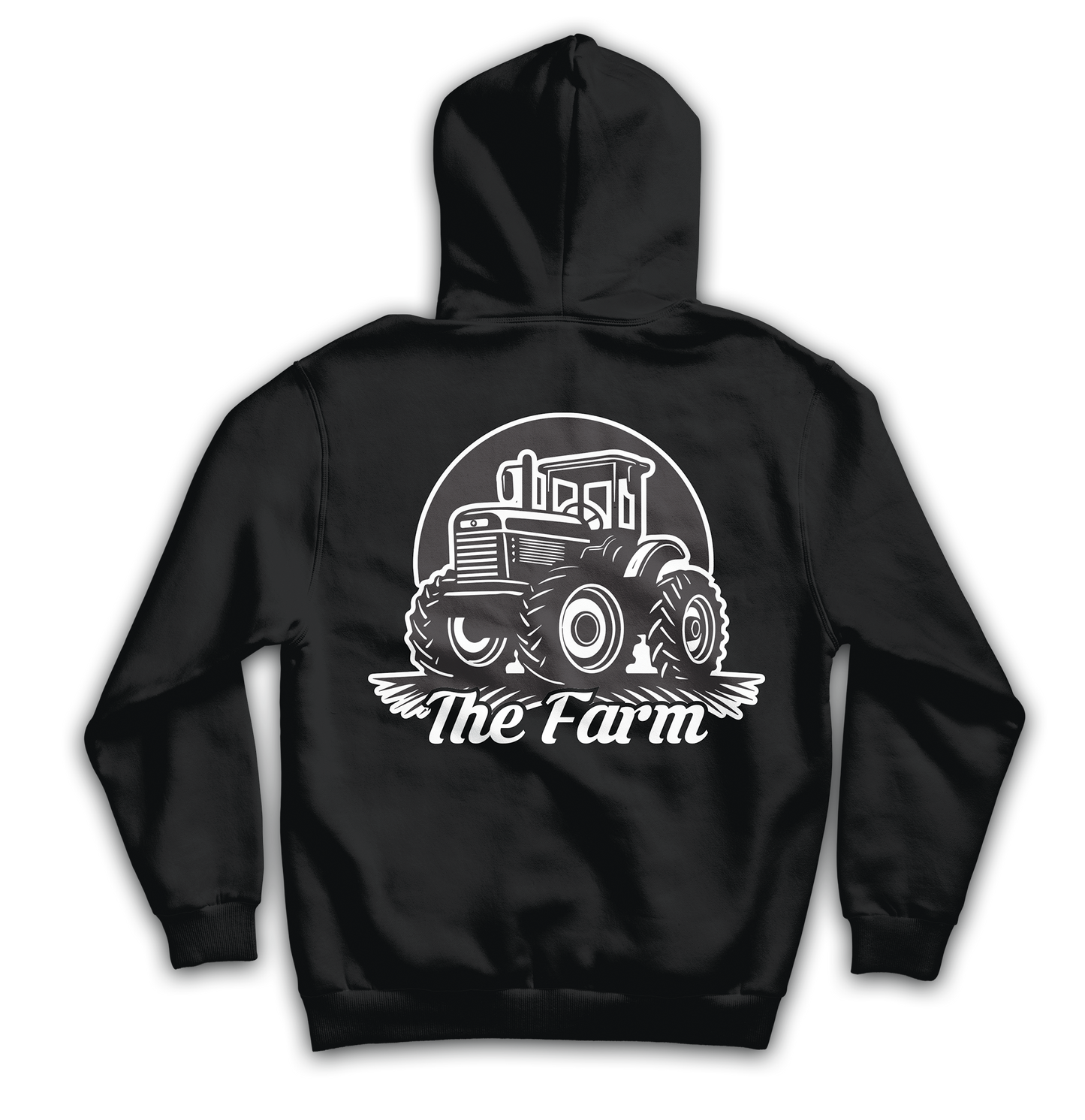 The Farm - Black Pullover Hoodie