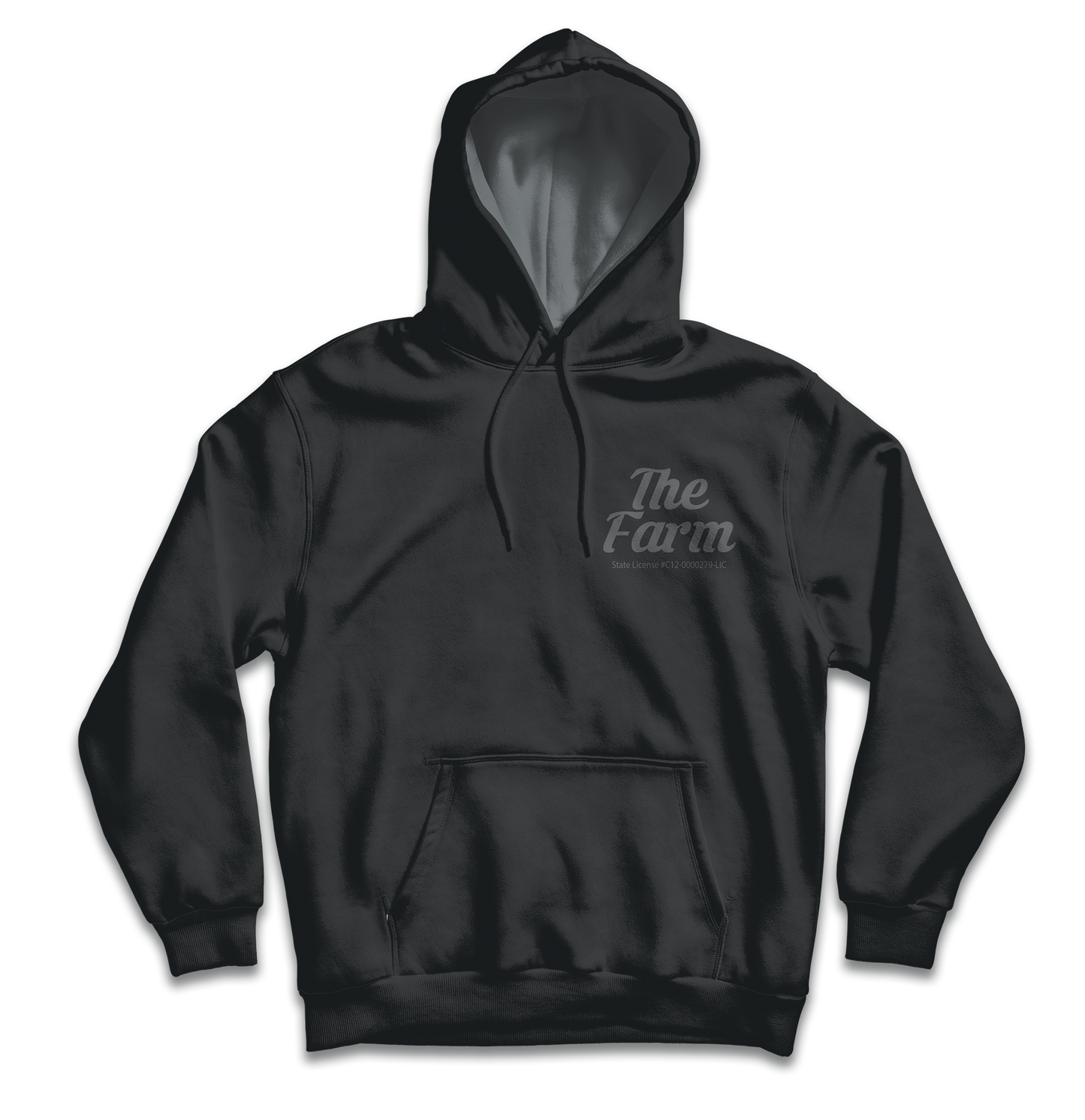 The Farm - Black Pullover Hoodie