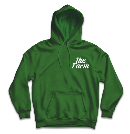 The Farm - Forest Green Pull Over Hoodie